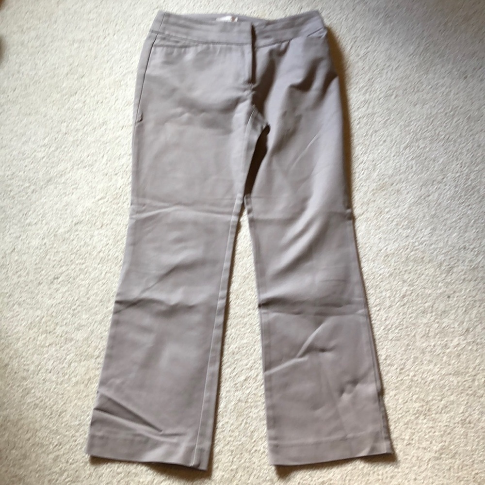 NWOT Ann Taylor Loft size 2 taupe, beige/grey